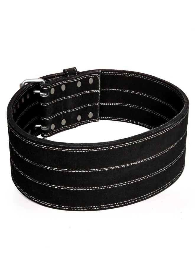RAKSO Multipurpose Genuine Leather Weight Lifting Belt for Men Gym Weight Belt Back Support Power lifting Weightlifting Workout Training Strength Training Equipment - Image 1
