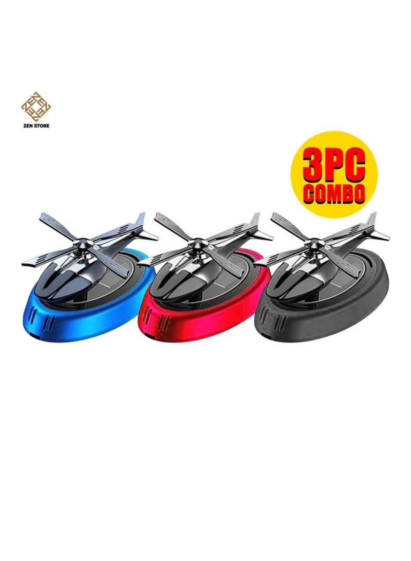 مجموعة زين 3 قطع - معطر هواء للسيارة برائحة شفرات المفرمة - Image 1