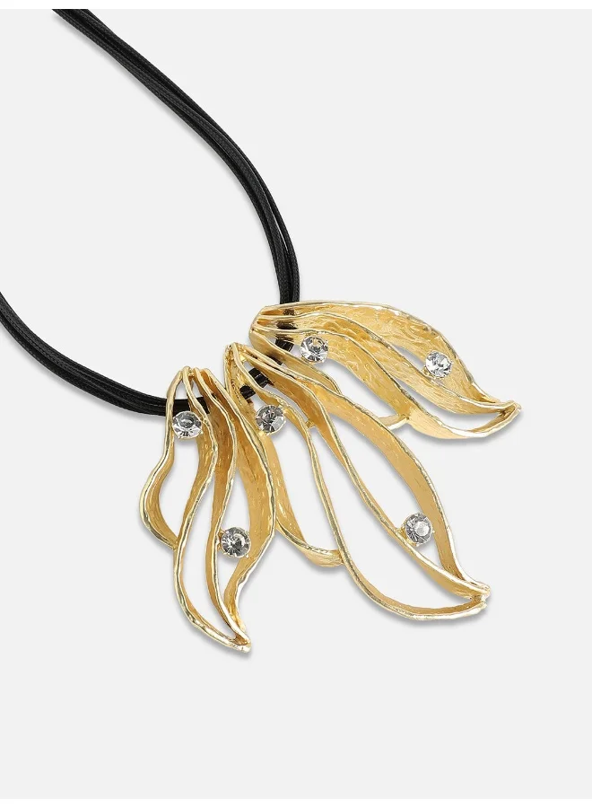 SOHI Radiant Reverie Statement Artificial Necklace Jewellery