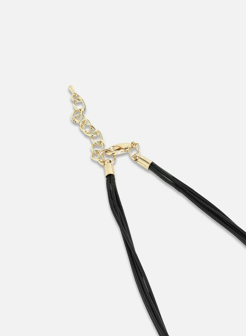 SOHI Radiant Reverie Statement Artificial Necklace Jewellery