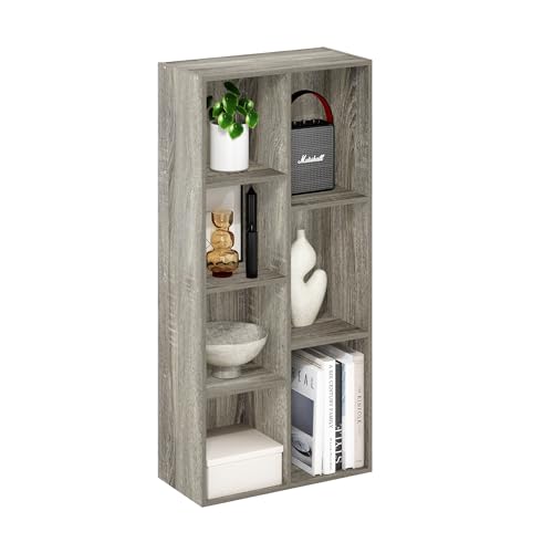 Furinno Furinno Luder 7Cube Reversible Open Shelf French Oak 