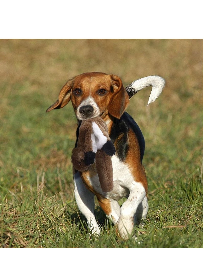 SYOSI - Stuffingless Dog Toy Squirrel Squeaky Plush Chew for Small Medium Dogs 2 Pack 45cm - Image 1