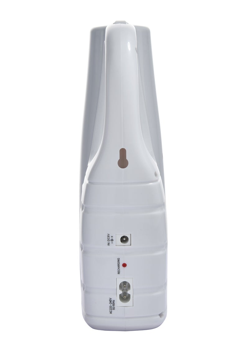 SONASHI - Rechargeable Emergency Lantern  Bright LED Light Side Bright Light with Builtin Battery and Charge Indicator  Solar Charing Function with Working Time 12 Hours  Perfect for Outdoors SEL-720N White - Image 1