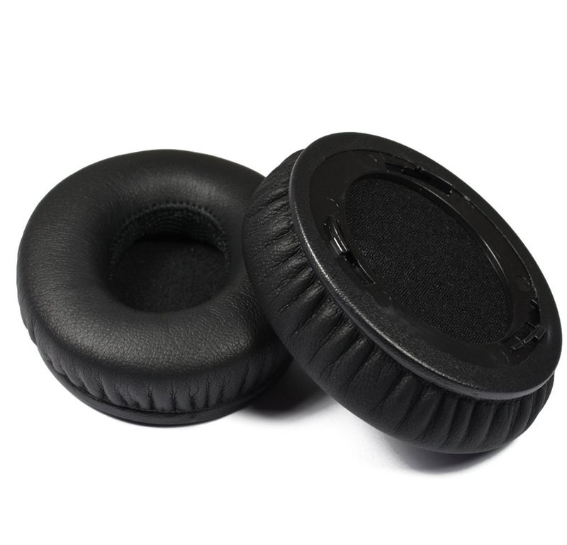 Sqrmekoko Replacement Earpads Cushion Cover Compatible with Beats Solo 1.0 / Solo HD Wired Headphone Black - Image 1