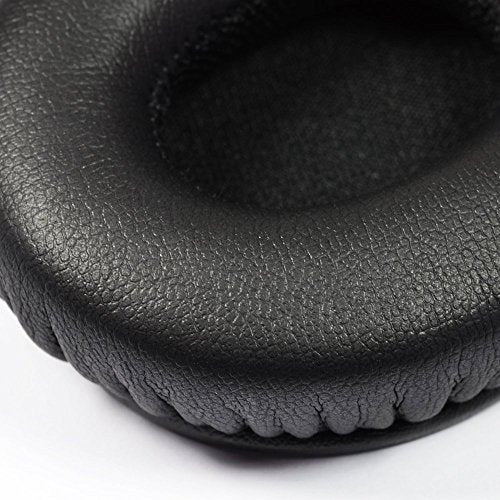 Sqrmekoko Replacement Earpads Cushion Cover Compatible with Beats Solo 1.0 / Solo HD Wired Headphone Black - Image 3