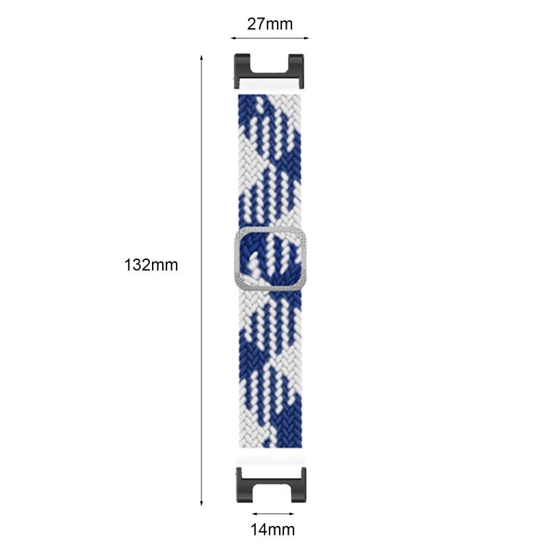 Replacement Watch Bands: Multicolor Nylon Skin-Friendly Elastic Strap - Stylish Comfortable Fit for Huami Amazfit T-Rex / T-Rex Pro Users - Image 3