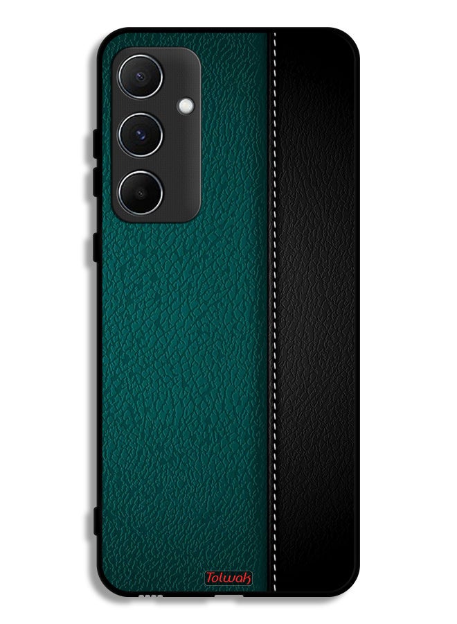 Tolwak Samsung Galaxy A55 5G Protective Case Cover Leather Pattern  - Image 1