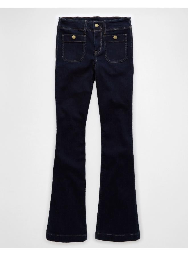 AE Next Level Low-Rise Kick Bootcut Jean