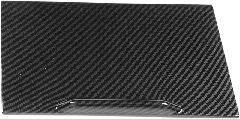 Carbon Fiber Style Gearbox Panel Cover, Center Console Gearshift Frame Trim for NQ5 2022+ LHD, Durable ABS Replacement with Scratch - Finish - Image 3