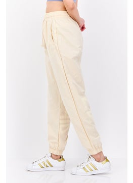 adidas Originals Women Sportswear Fit Brand Logo Training Sweatpants, Cream  - Image 2
