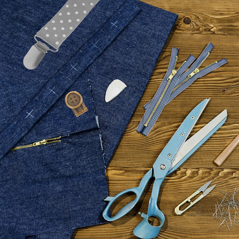 👕 أربع قطع أزرار حمالات معدنية متحركة بدون خياطة لتثبيت البنطلونات والقبعات والبدلات - Image 4