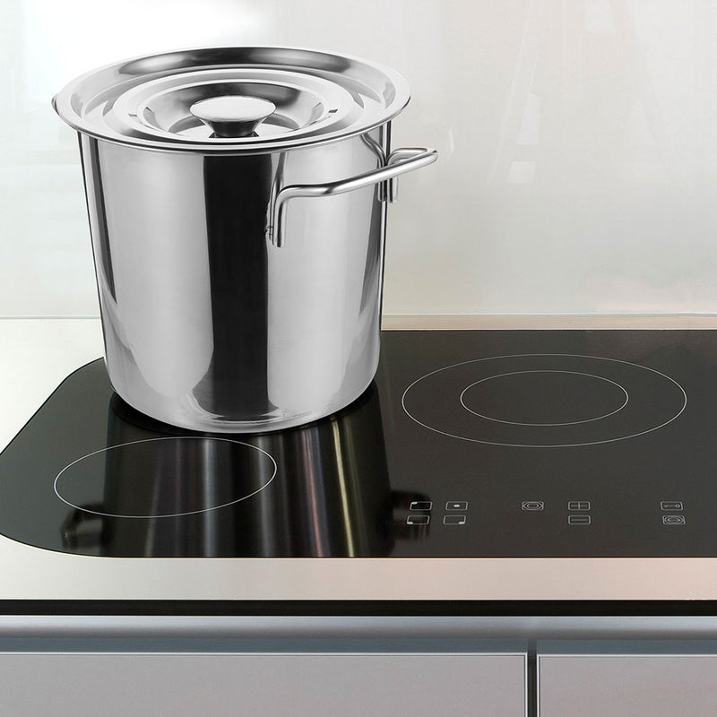 Sturdy Soup Pot and Bucket with Lid, Convenient for Water and Soup Storage, Smooth Finish - Image 3