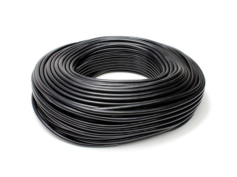 HPS HTSVH35BLKx25 Black 25 Length High Temperature Silicone Vacuum Tubing Hose 60 psi Maxium Pressure 35mm ID