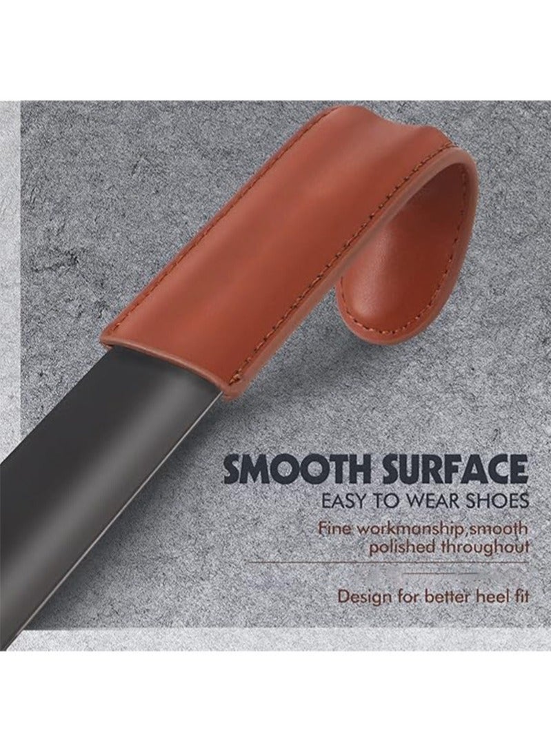 كيلا أداة لارتداء الأحذية بمقبض طويل، مناسبة لكبار السن، أداة معدنية لارتداء الأحذية، أداة طويلة جدًا لارتداء الأحذية، مناسبة للأولاد والبنات (42 سم) - Image 5