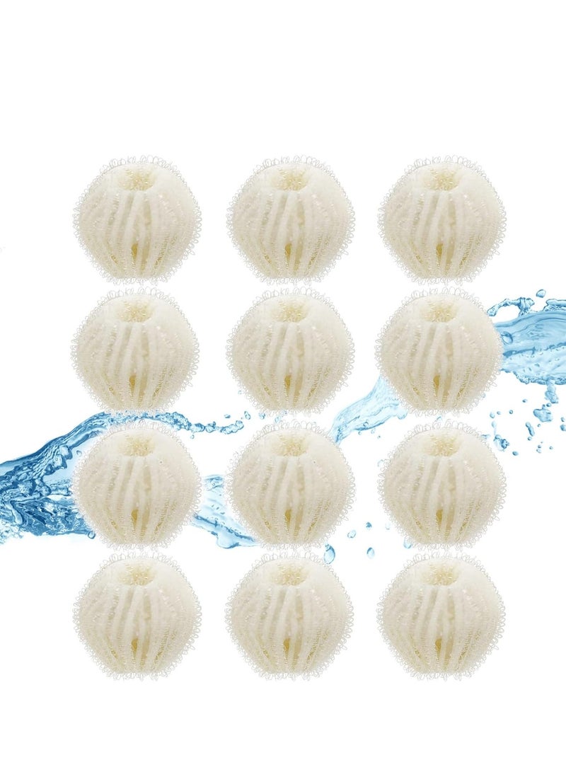 BIGTHREE Pet Hair Remover for Laundry, 12 PCsLint Remover for Clothes, Reusable Laundry Pet Hair Catcher, Effective Dog and Cat Hair Catcher for Washing Machine - Image 1