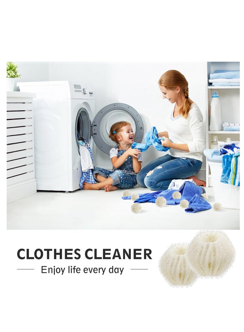 BIGTHREE Pet Hair Remover for Laundry, 12 PCsLint Remover for Clothes, Reusable Laundry Pet Hair Catcher, Effective Dog and Cat Hair Catcher for Washing Machine - Image 2