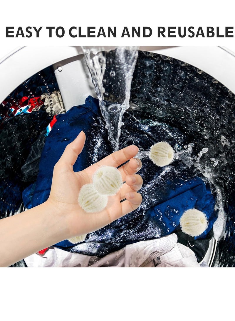 BIGTHREE Pet Hair Remover for Laundry, 12 PCsLint Remover for Clothes, Reusable Laundry Pet Hair Catcher, Effective Dog and Cat Hair Catcher for Washing Machine - Image 3