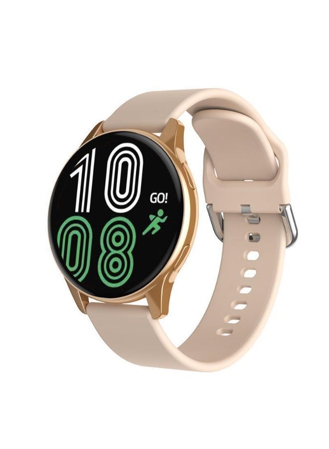 Round Screen T2 PRO Smart Watch Bluetooth Call Heart Rate 1.52inch Full Screen Touch Sports Watch Silver - Image 3