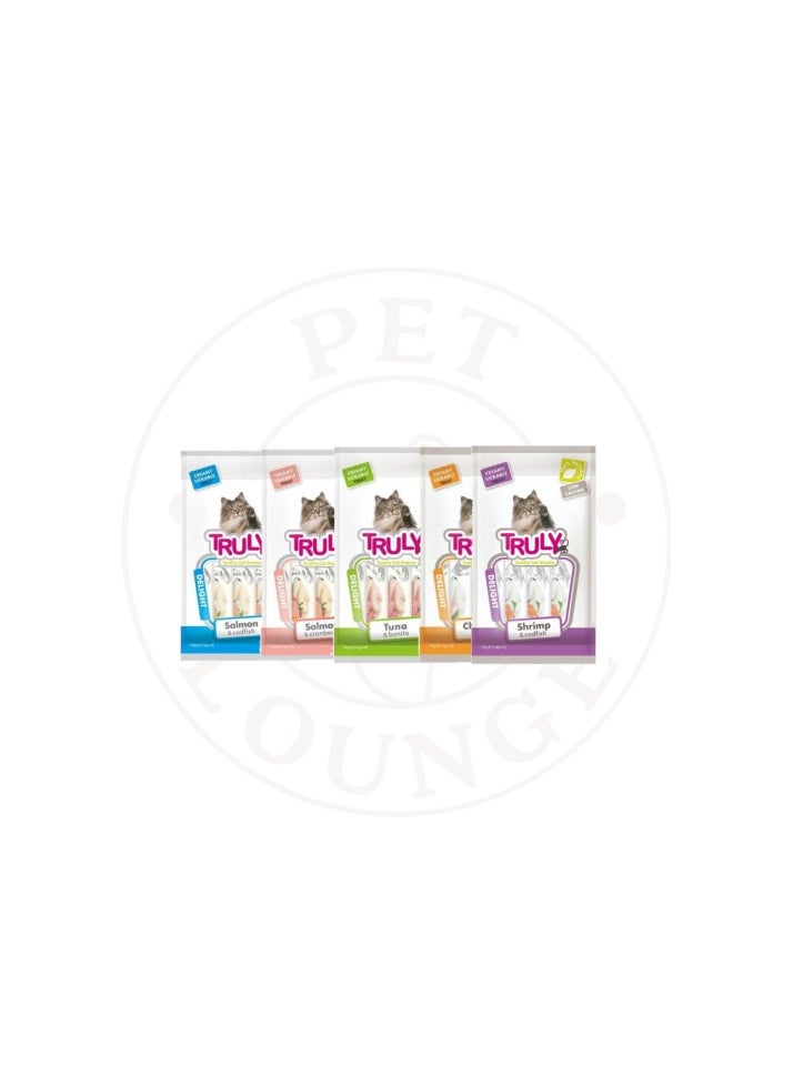 Wanpy - Trully Creamy Lickable Treats -  Tuna&Bonito 12X70g - Image 1