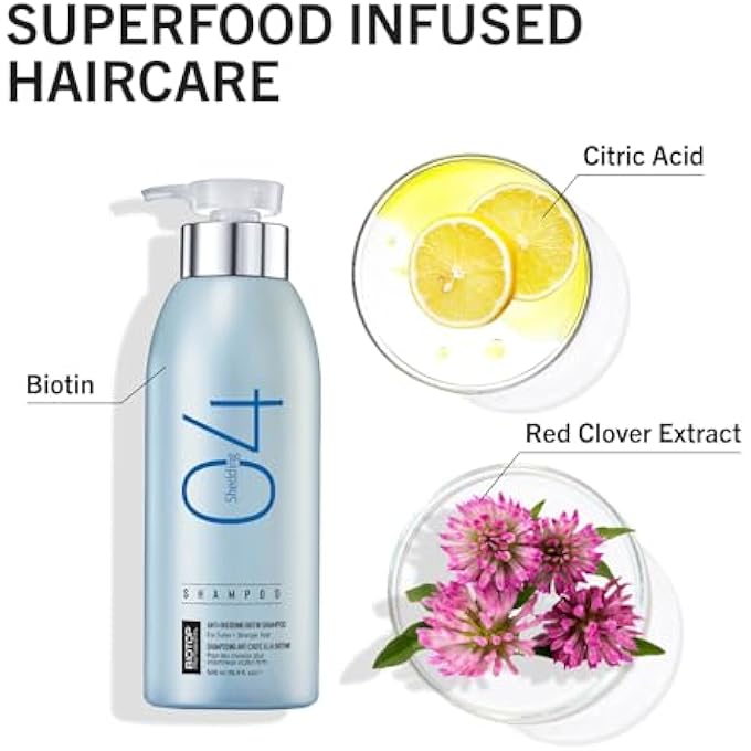 Biotop 04 SHEDDING SHAMPOO FOR DAMAGED HAIR 16.9 FL OZ - Image 2