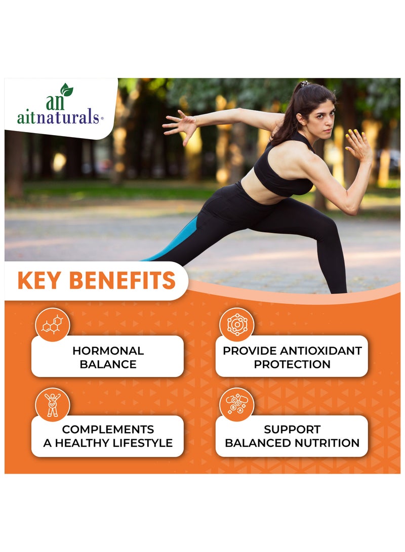 Aitnaturals Women's Multivitamin and Multimineral for Active Women 120 Capsules - Image 4