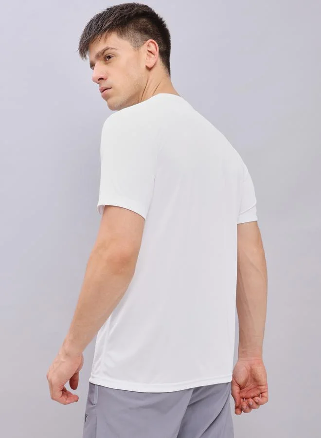 تكنوسبورت Pack of 2 - Crew Neck Anti-Microbial Slim Fit T-Shirt by Styli