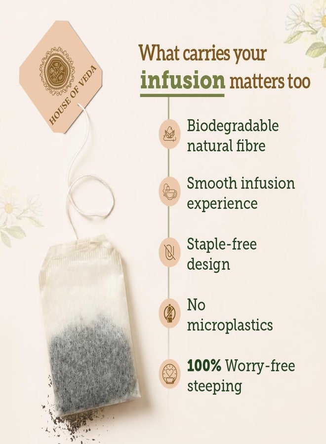 HOUSE OF VEDA Organic Calming Infusion 25 Infusion Bag - Image 4