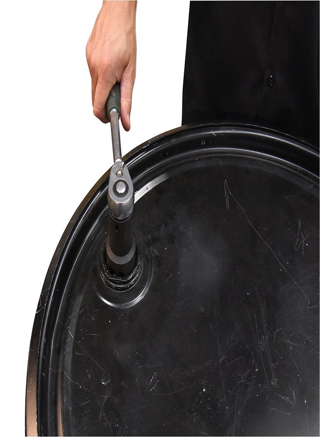 Vestil BUNG-X Chrome Vanadium Steel Drum Impact Socket, 1/2" Ratchet Drive, 2" and 3/4" Drum Plug Accommodates - Image 5
