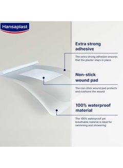 Hansaplast Aqua Protect Waterproof Adhesives 20 Strips  - Image 5