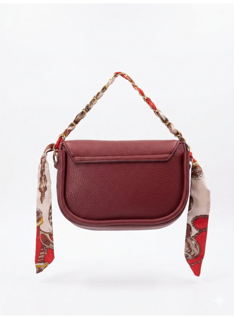 لايف ستيلاش  حقيبة كروس جلد بمشبك مغناطيسي - نبيتي ZC-1 - Image 4