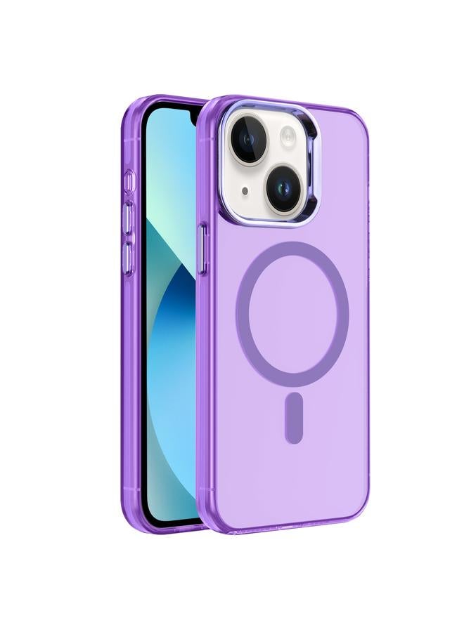 اس-توب جراب لهاتف iPhone 13 مطلي بالكهرباء IMD Magsafe PC Hybrid TPU - Image 1