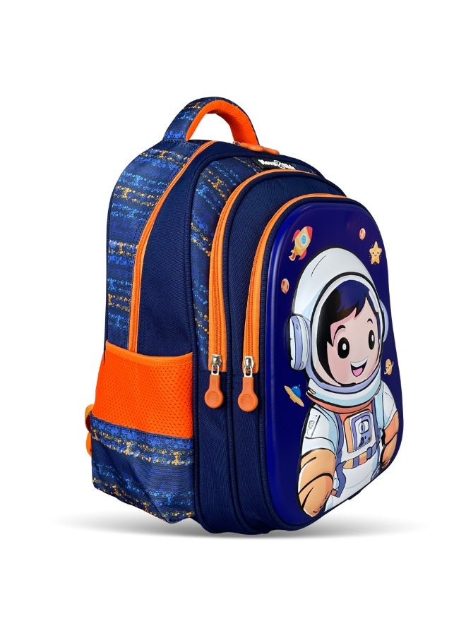 Nova kids حقيبة مدرسية ثلاثية الأبعاد للأطفال - موضوع رائد فضاء، 16.5" - Image 2