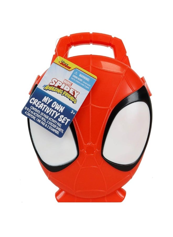 Tara Toys Tara Toys Marvel Spidey & Friends My Own Creativity Set - Spark Creative Expression, Multi-Purpose Arts & Crafts Gift for Boys and Girls Ages 3+. Create, Craft, Imagine with This All-Inclusive Set  - Image 3