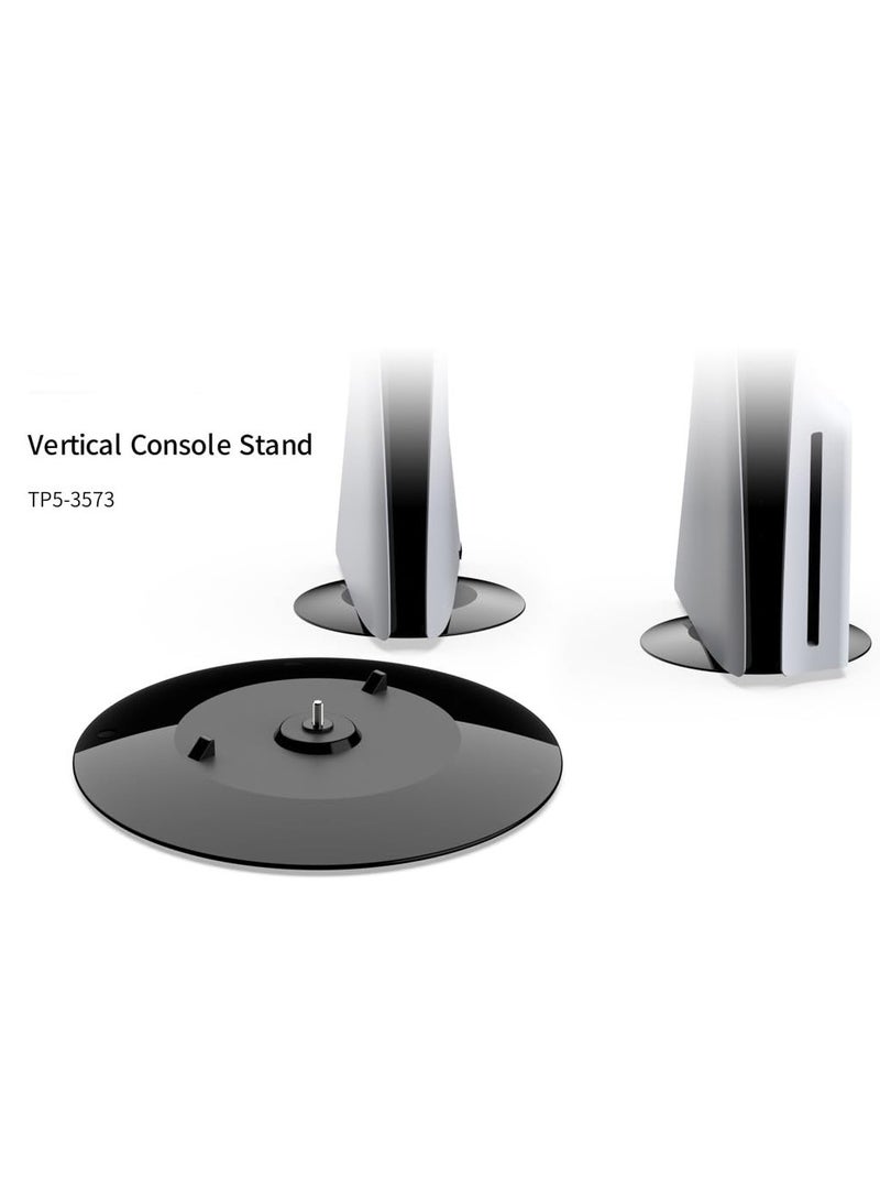 Vertical Stand For PS5 Slim Console Replacement Stand Base Holder For PS5 Slim Digital Version/Optical Drive Version - Image 1