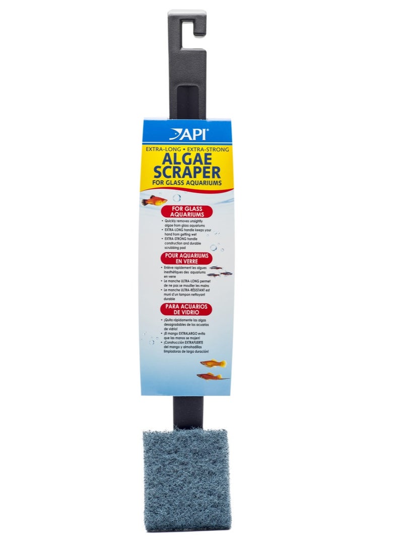 ايه بي آي مكشطة الطحالب API لأحواض السمك الزجاجية - طويلة جدًا
