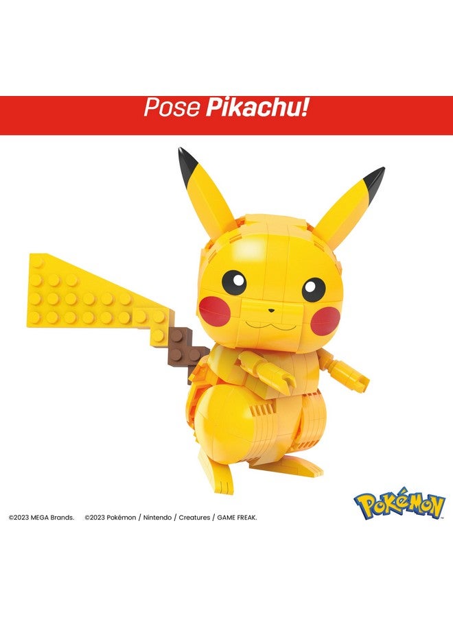 Mega Brands MEGA Pokémon Building Toys Set Kanto Region Trio with 529 Pieces and 3 Poseable Characters, 4 Inches Tall, for Kids - Image 4