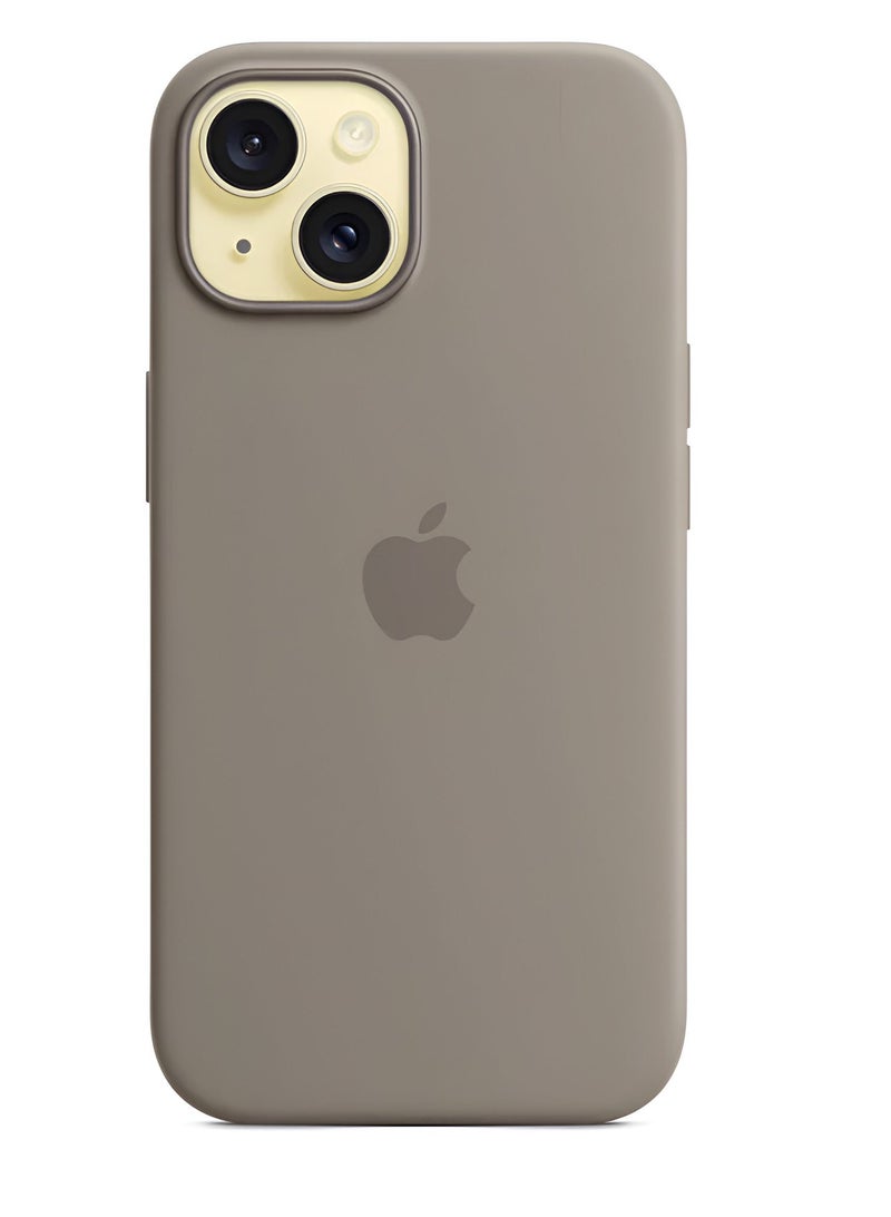 ميدا غطاء سيليكون لهاتف ايفون 15 - مع دعم ماج سيف وحماية قوية - Image 2