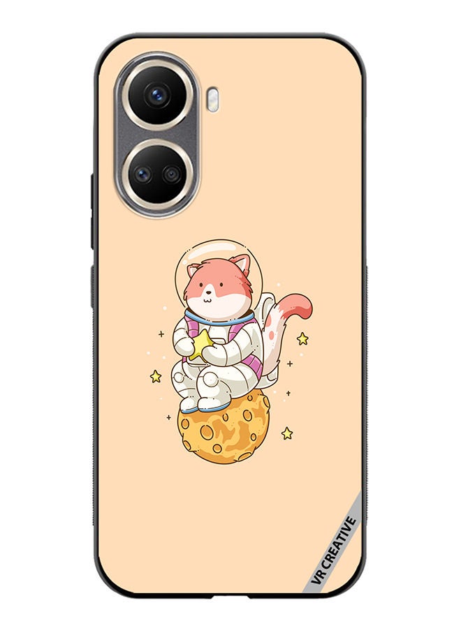 VR CREATIVE Protective Case Cover For Huawei Nova 10 SE Astro Cat Design Multicolour - Image 1