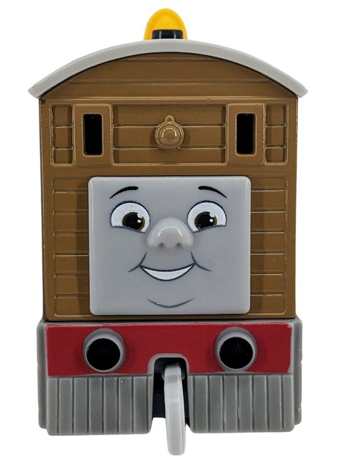 THOMAS & FRIENDS Thomas & Friends Toby Metal Diecast, All Engines Go, Fisher-Price Push-Along Toy Train for Preschool Kids Ages 3+, HTN28  - Image 3