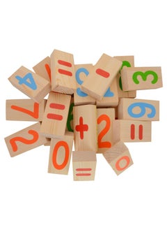 Skillofun Skillofun Wooden Number Blocks, Multi Color  - Image 2