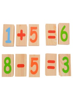 Skillofun Skillofun Wooden Number Blocks, Multi Color  - Image 3