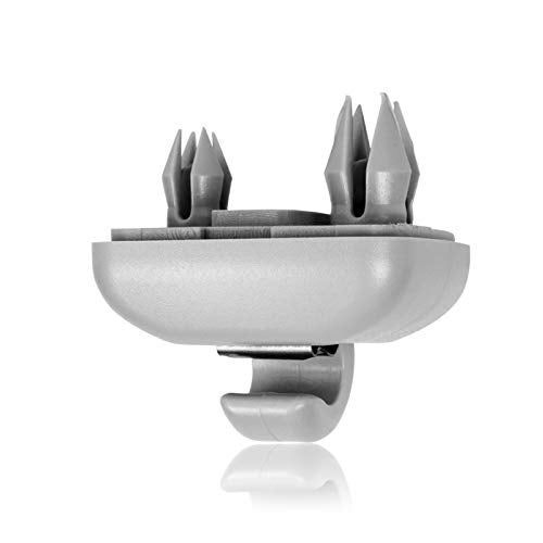 runmade Interior Sun Visor Hook Clip Bracket Grey Compatible with Audi A1 A3 A4 A5 Q3 Q5 S3 S4 S5 TT, OEM: 8E0 857 562, 8U0 857 562A - Image 2