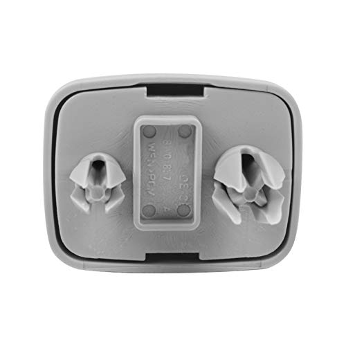 runmade Interior Sun Visor Hook Clip Bracket Grey Compatible with Audi A1 A3 A4 A5 Q3 Q5 S3 S4 S5 TT, OEM: 8E0 857 562, 8U0 857 562A - Image 3