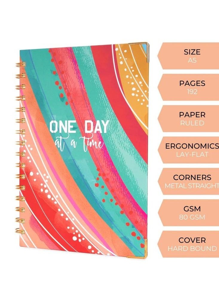 Doodle - A5 Hard Bound Day at a time Daily Planner - Image 1