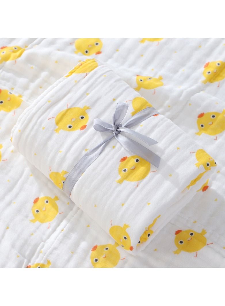 Pure Cotton Cartoon Printed Bath Towels