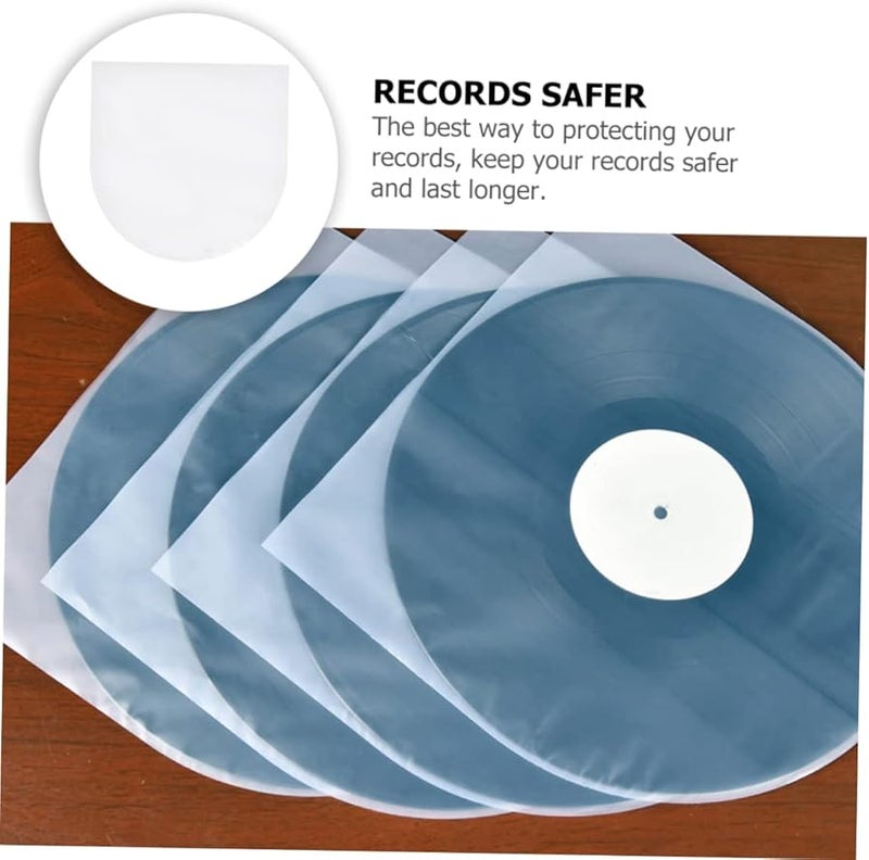 100pcs Anti Static Vinyl Record Sleeves 18x18cm Protective Covers For Album Display And Preservation - Image 3