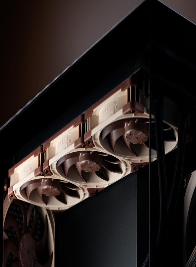 Noctua NF-A14x25 G2 LS-PWM, Premium-Quality Ultra-Quiet 140mm PC Fan, 4-pin (Brown) - Image 5
