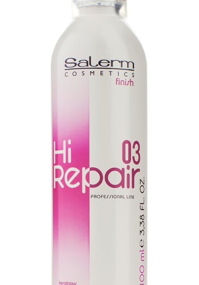 Salerm Hi Repair Finish 03 - Keratinous Sun Protection Hair Treatment, 3.38 Ounce - Image 1