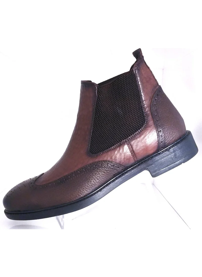 Bags Shoes Bagsshoes HTC2023K-007 Men's Leather Double-faced Oxford Boots