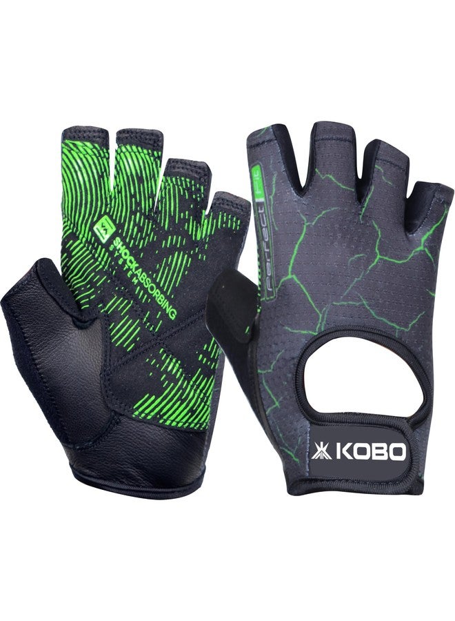 Kobo Gym Gloves WTG-72 for Men and Women, Gloves for Professional Weightlifting, Fitness Training and Workout - Image 1